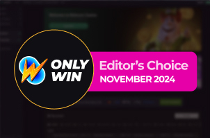 Only Win Casino - Editor’s Choice November 2024 Screenshot